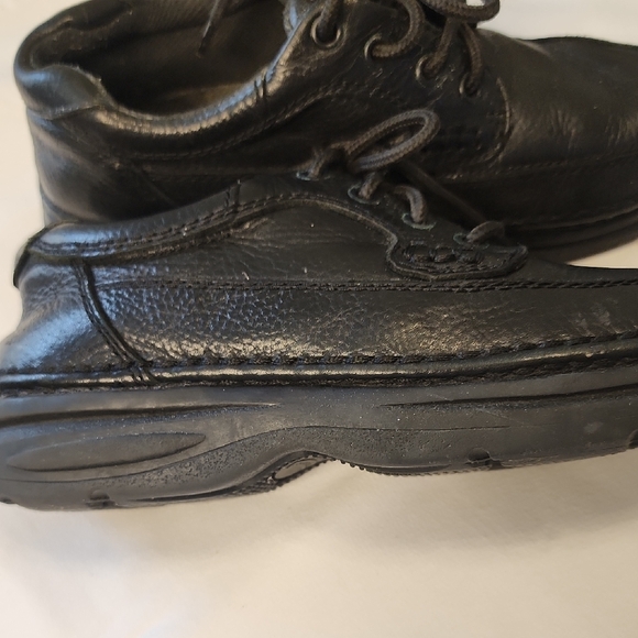 Nunn Bush Black Leather Men's Oxfords - Picture 4 of 11